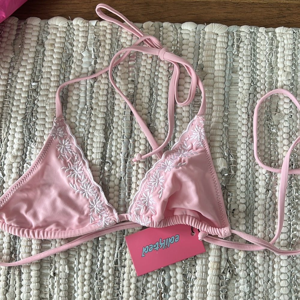 Pink Ruffle Edikted Bikini